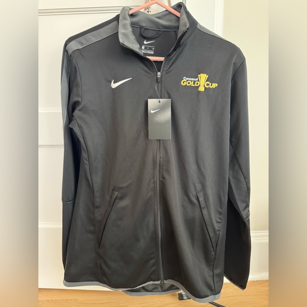 Nike Black Gold Cup Womens Track Jacket